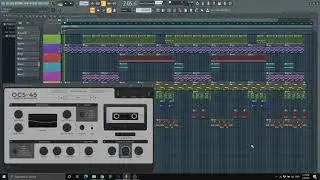 How to create Sad Lofi - Hiphop beat with Iota Mini, OCS-45 Cassette Simulation