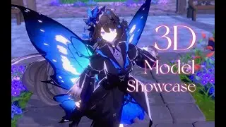 【VRoid/Warudo】⊹ ₊ MengMor ₊ ⊹【3D Model Showcase】