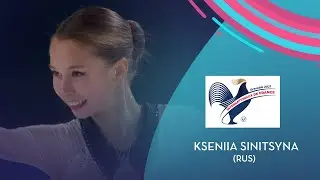 Ksenii Sinitsyna (RUS) | Women FS | Internationaux de France 2021  | #GPFigure
