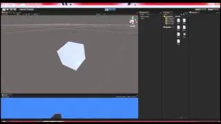 How to rotate a cube in unity 3d.