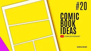 COMIC BOOKS | SKETCHBOOK TOUR & ART IDEAS #20
