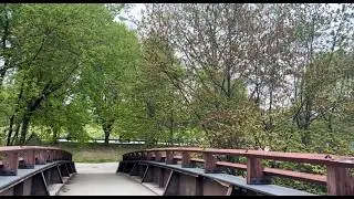 Mine Falls Park, Nashua New Hampshire // Trail in Massachusetts