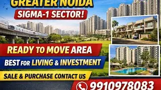 Sigma-1 Greater Noida Authority Plots | Latest Price & Ground Reality | G-NOIDA plots for sale