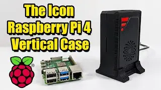 The Icon Raspberry Pi 4 Vertical Case