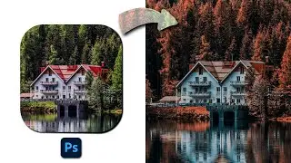 How to Turn a Spring Photo into an Autumn Masterpiece in Photoshop | TTGRAPHIC