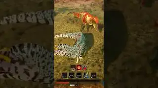 NEW Tyrannotitan Vs Rex - Path Of Titans Tyrannotitan #pathoftitansgameplay #dinosaur #pathoftitans
