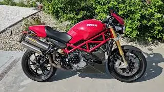 Ducati Monster S4RS Testastretta - Arrow full system - Cold start