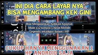 Cara Membuat Layar Mengambang Pake 1 HP ANDROID | Virtual Phone Aplikasi F1VM