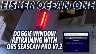 Fisker Ocean - Doggie Window Retraining with ORS SeaScan Pro V1.2