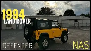 1994 Land Rover Defender NAS AA Yellow