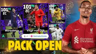 SENSACIONAL! 🔥Fiz PACK OPEN + CONTRATO DIRETO na BOX POTW da CHAMPIONS LEAGUE no eFootball 2026