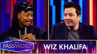 Wiz Khalifa and Jimmy Shout It Out in a Holla-Themed Round of Password