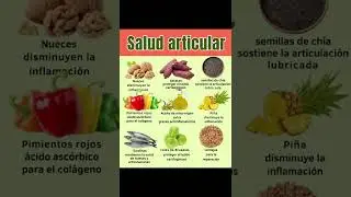 Qu&eacute; comen los que nunca tienen dolor articular #secreto #salud #nutrici&oacute;n