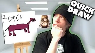 GOOGLE'S NEW SENTIENT AI? - Google Quick, Draw! #1