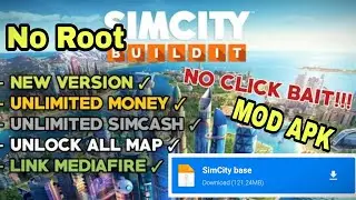 (No Root) SimCity buildit Mod apk tutorial || How to hack SimCity buildit full unlocked step by step