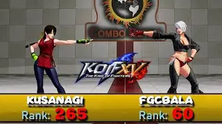 [TOP PLAYERS KOF XV FT2] KUSANAGI (265) vs FGCBALA (60) #kofXV