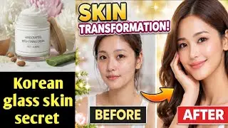 Korean Glass Skin 😍 | Real Before After Result | Natural Brightening Cream