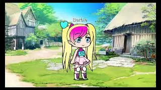I made my cousin Barbie's redesign in Gacha Club