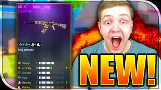 NEW LEGENDARY AK47 UNFORGIVING! SUPER RARE SUPPLY DROP WEAPON DLC! (AW Legendary Gun)