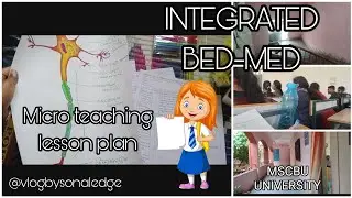 Micro Teaching Lesson Plan✏️ | Teaching Practice Made Easy | SonalEdge | Integrated bed-med| 