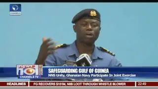NNS Unity, Ghanaian Navy Participate In Joint Exercise