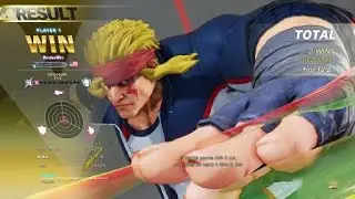 STREET FIGHTER V: CE - Alex vs Juri (quadruple perfect)