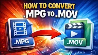 Как преобразовать файл .mpg в файл .mov на Mac (без плагина) | Davinci Resolve: проблема с импорт...