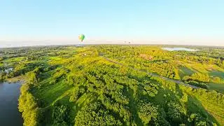 Full Hot Air Balloon Ride | Trakai, Lithuania, June 2025 | 4K POV