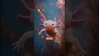 Meet the axolotl &mdash; the real-life Pok&eacute;mon of the animal world 🦎✨  #axolotl #power #cute #weird