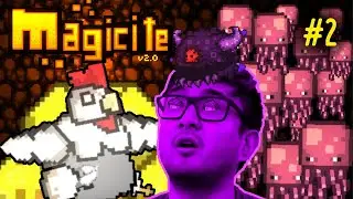 Death by CHICKEN, Revenge of the Chicken Lord | Magicite Lets Play #2