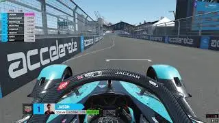 Formula E 2021 New York City E-Prix HotLap| rFactor 2 mod with TV STYLE|