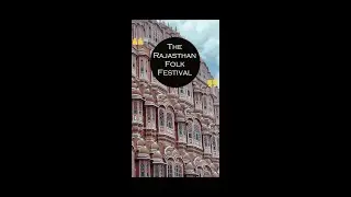 Rajasthan Government to host folk arts festival to boost tourism #news #shorts #travel #breakingnews