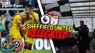 Newcastle CONFIRM RELEGATION for Sheffield United! | Hospitality Experience | FP Ground Hoppers #4