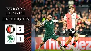 Фейеноорд - Панатинаикос | 3-1 | Основные моменты | Лига Европы 2025&ndash;26 | Фейеноорд Панатинаикос