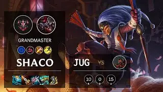 Shaco Jungle vs Graves - EUW Grandmaster Patch 11.3