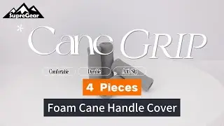 🚶&zwj;♂️ SupreGear Cane Grip &ndash; Comfortable & Durable Foam Handle! 💪