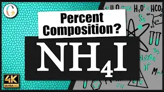 How to find the percent composition of NH4I (Ammonium Iodide)