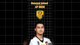 Bennyqt in AP BREN ? #mlbb #mplph #mplid #mobilelegends #mpl #shorts #youtubeshorts #viral