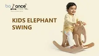 Wooden Elephant Rocker & Swing for Kids | Unboxing & Assembly Guide