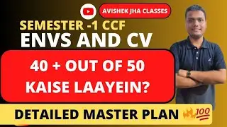 🎯 Score 40+/50 in Envs and Constitutional Values With Zero Preparation || Ba/Bsc/Bcom Sem 1 CCF |Cu