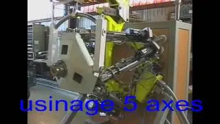 Hexapode : usinage 5axes