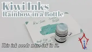 Kiwi Ink's Rainbow in a Bottle. Did the rainbow escape or something?