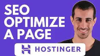 How to SEO optimize a page using Heading Tags in Hostinger Website Builder