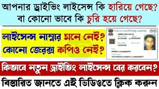 How to find Driving license number by name and date of birth | Find Lost Driving License Number #aet