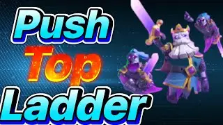 Pushing Top Ladder With This *No* Skill Deck - Clash Royale