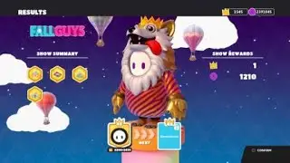 Fall Guys: perfect GOLD golden wolf skin!