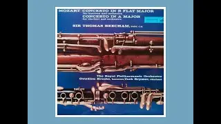 Mozart K.622 Clarinet Concerto in A Major 1959 Jack Brymer / RPO