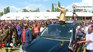 DP Kindiki shown crazy love in Gachagua's Mathira home constituency during an empowerment program