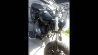 Vstar 1100 Thugstar exhaust