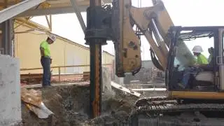 Drilling pears for building supports
